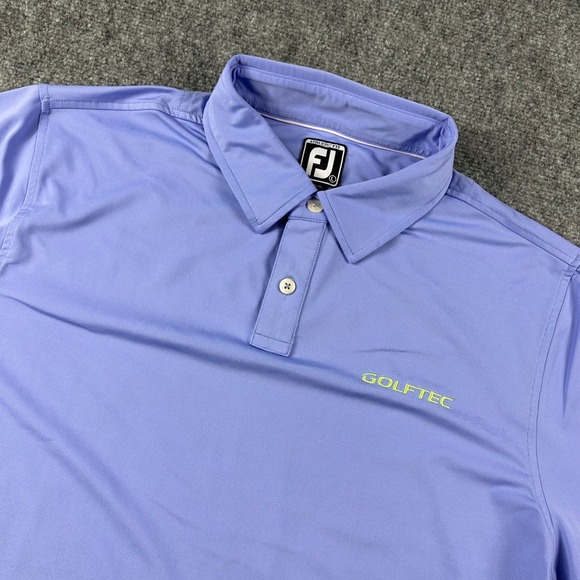 FootJoy Other - FootJoy Golf Polo Mens Large Athletic Fit GOLFTEC Short Sleeve Performance‎